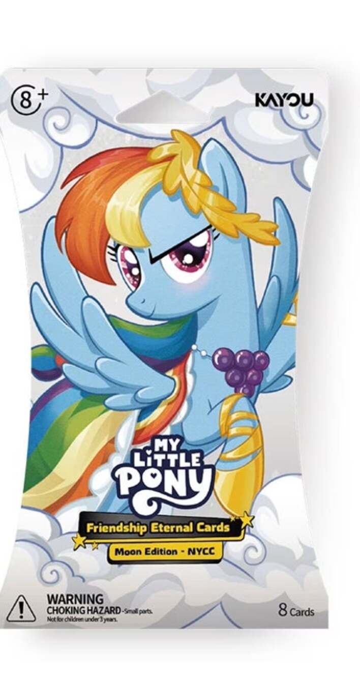 Kayou My Little Pony Friendship Eternal Cards Moon Edition NYCC Booster Pack